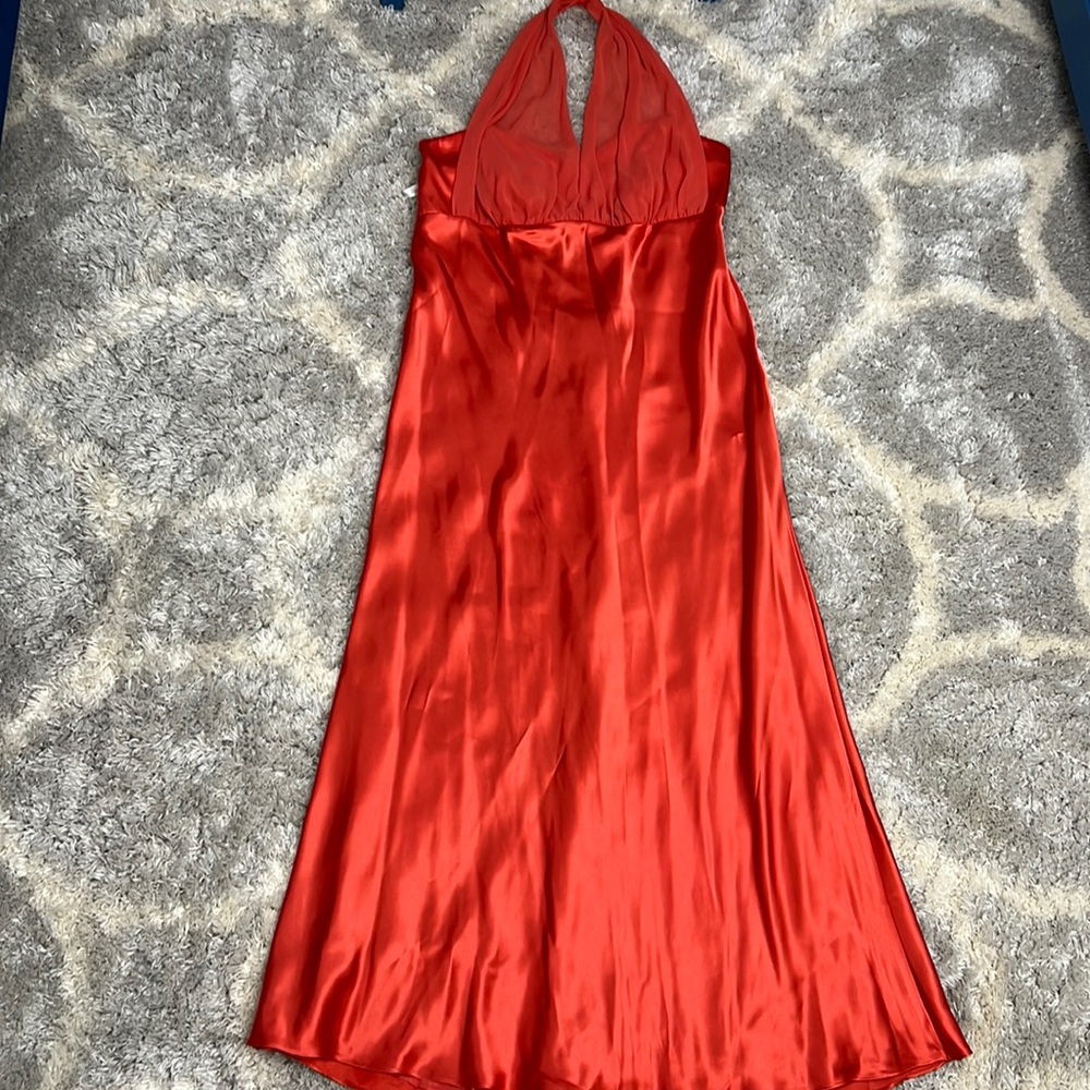 Semi new - pretty orange party dress ! Very summery
